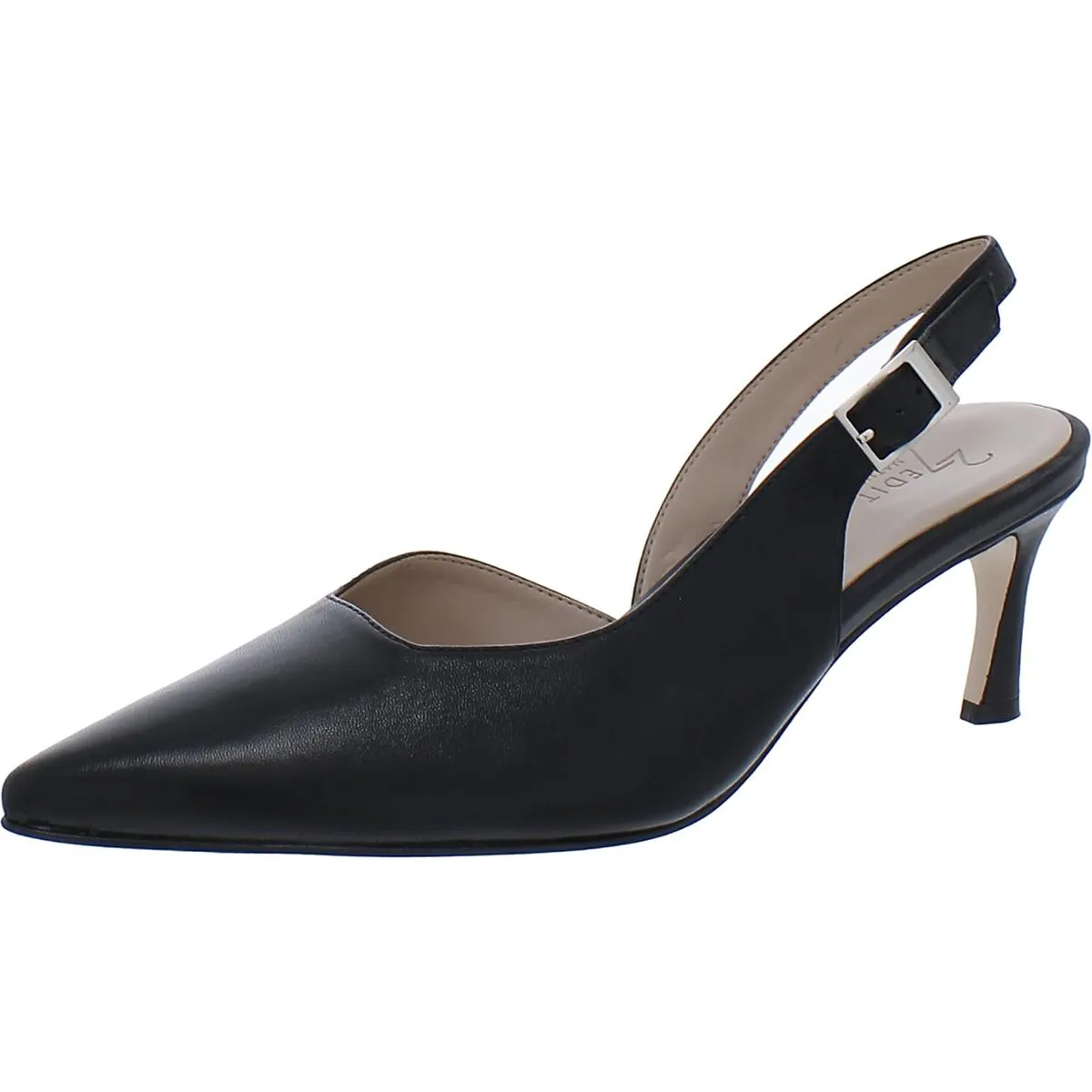 27 Edit Womens Felicia Buckle Slingback Pumps