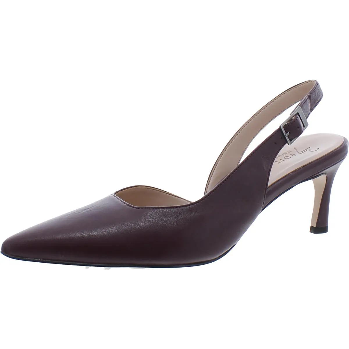 27 Edit Womens Felicia Buckle Slingback Pumps