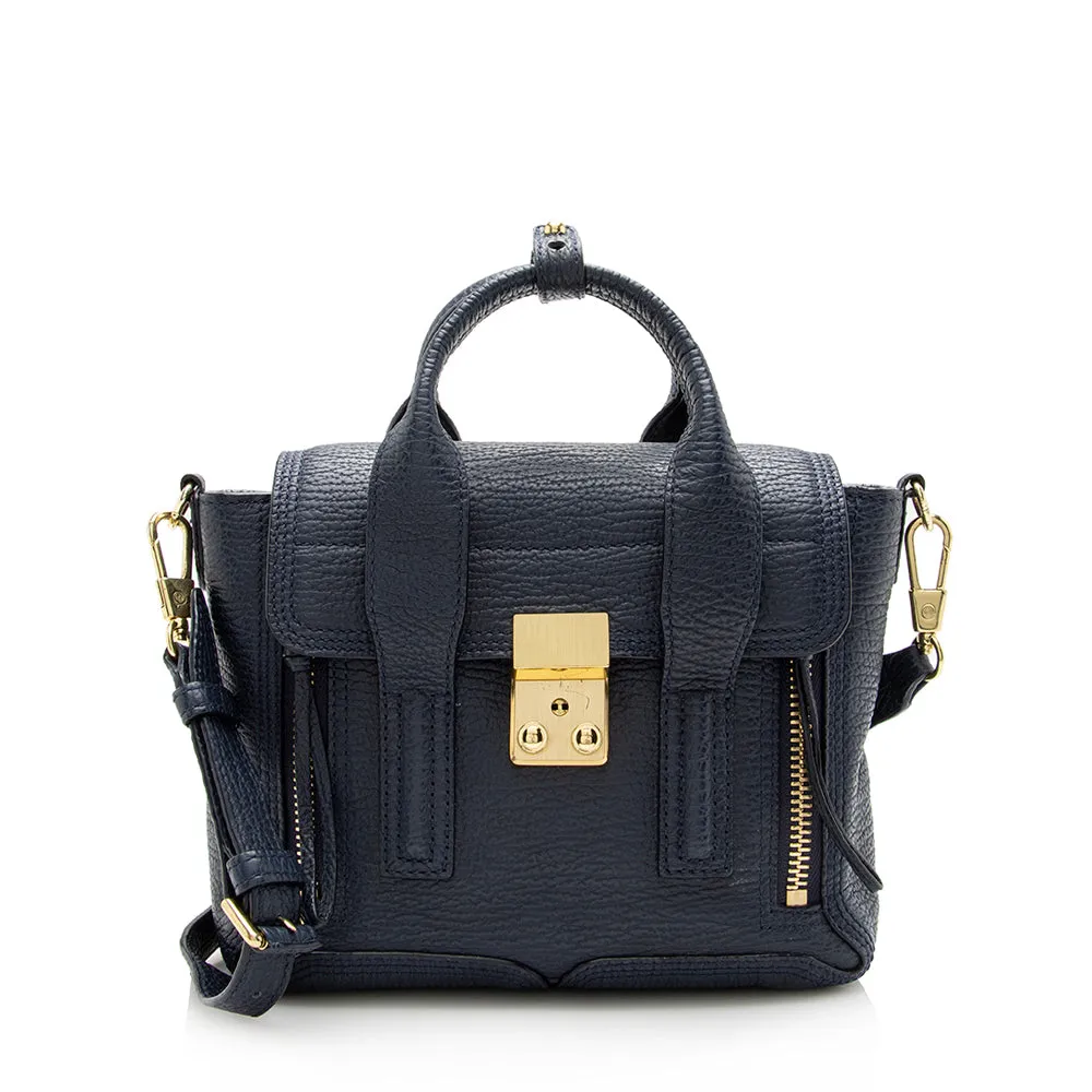 3.1 Phillip Lim Metallic Leather Pashli Mini Satchel (SHF-13697)