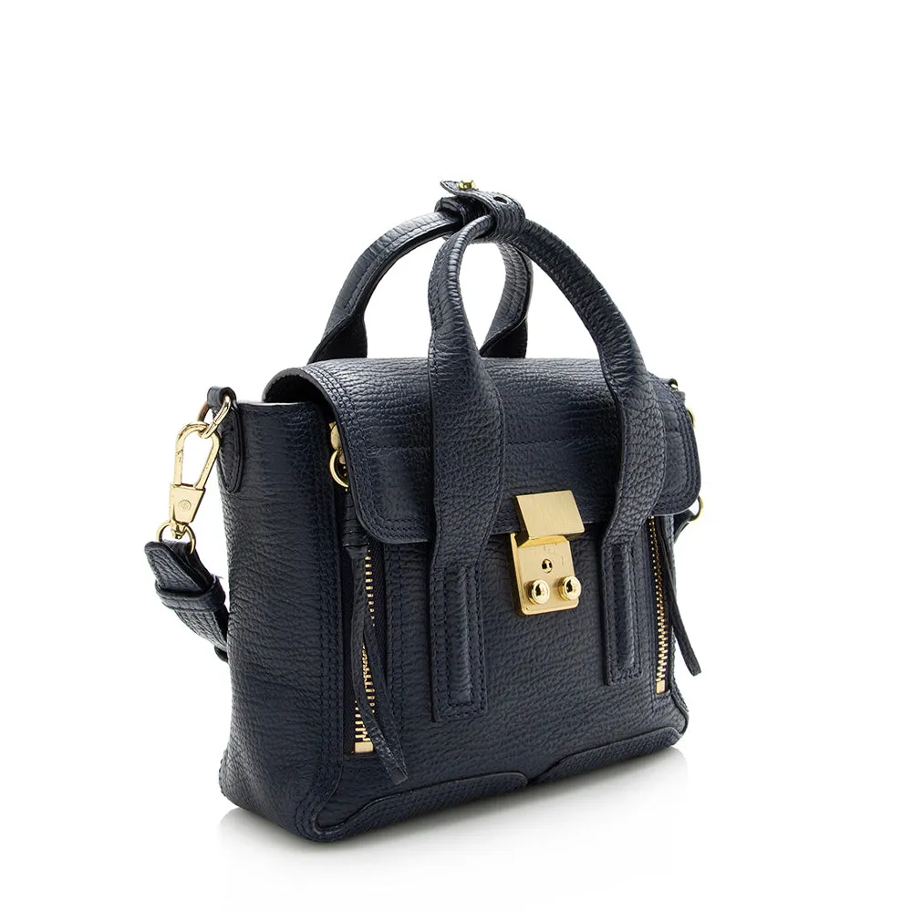 3.1 Phillip Lim Metallic Leather Pashli Mini Satchel (SHF-13697)