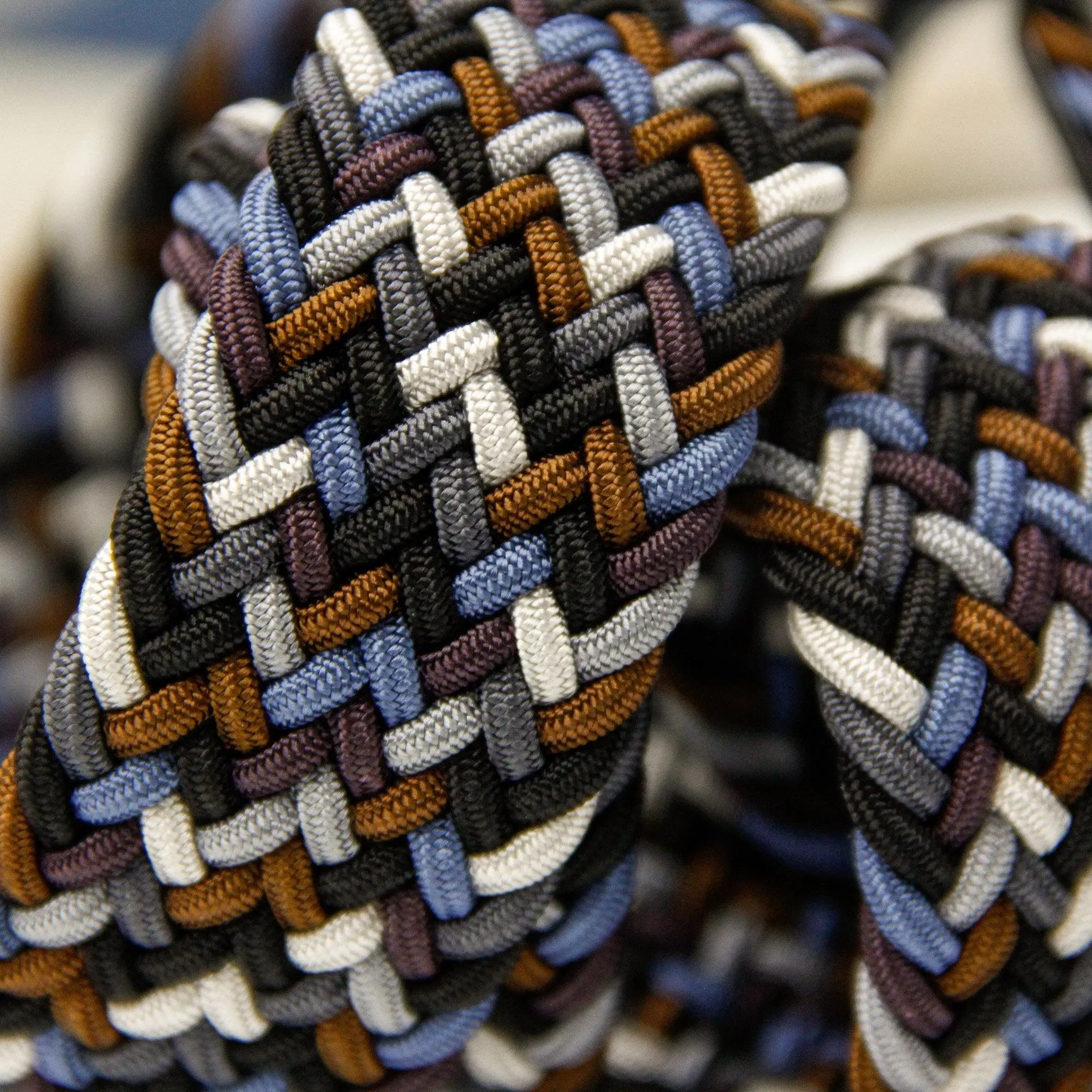 3.5cm Woven Elastic Belt (Black   Brown   Blue   Silver   Purple)