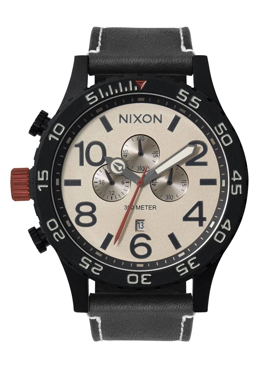 51-30 Chrono Leather - Black / Pumice / Charcoal