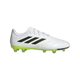 adidas Copa Pure.2 Firm Ground Football Boots - Adult - White/Black/Lucid Lemon