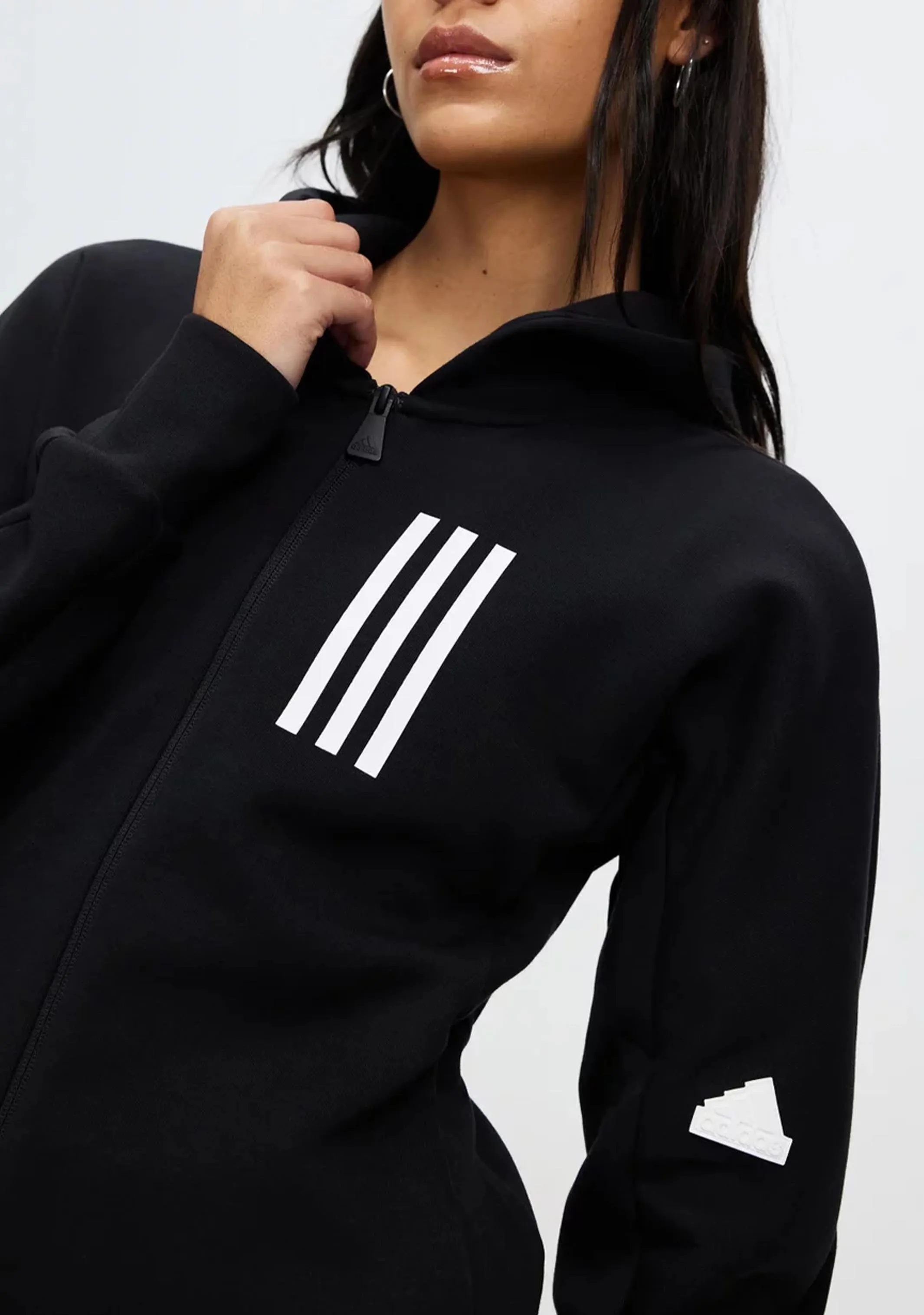 Adidas Womens Mission Victory Slim Fit Full-Zip Hoodie <BR> HU0240