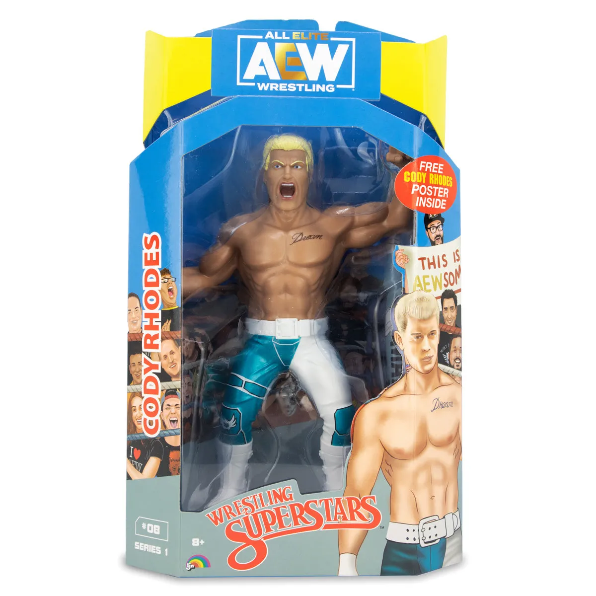 AEW : Unmatched Series 1 : Cody Rhodes Figure