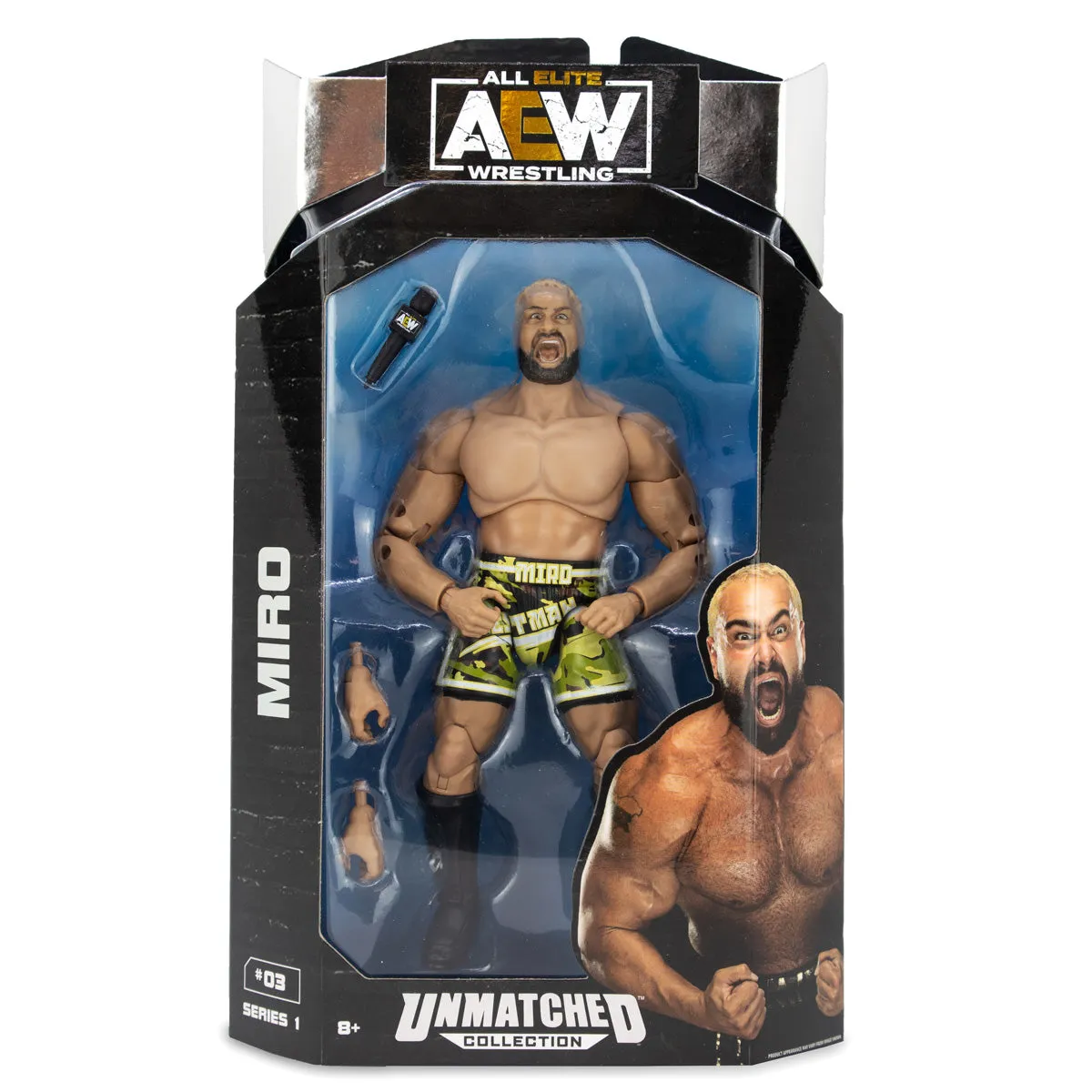 AEW : Unmatched Series 1 : Miro Figure