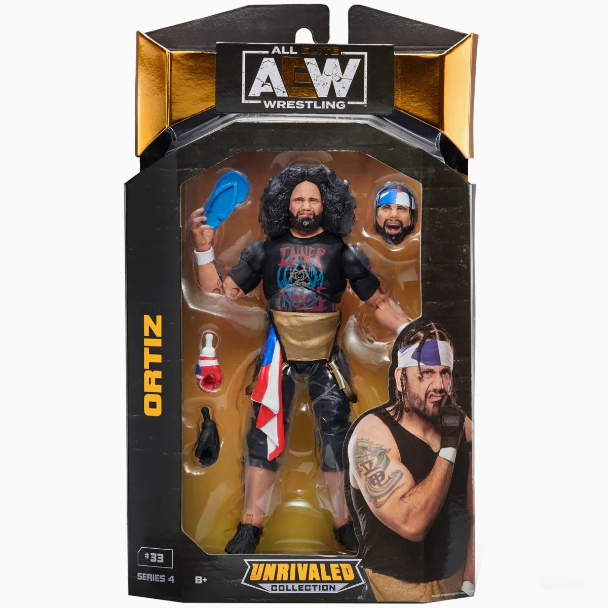 AEW : Unrivaled Series 4 : Ortiz Figure