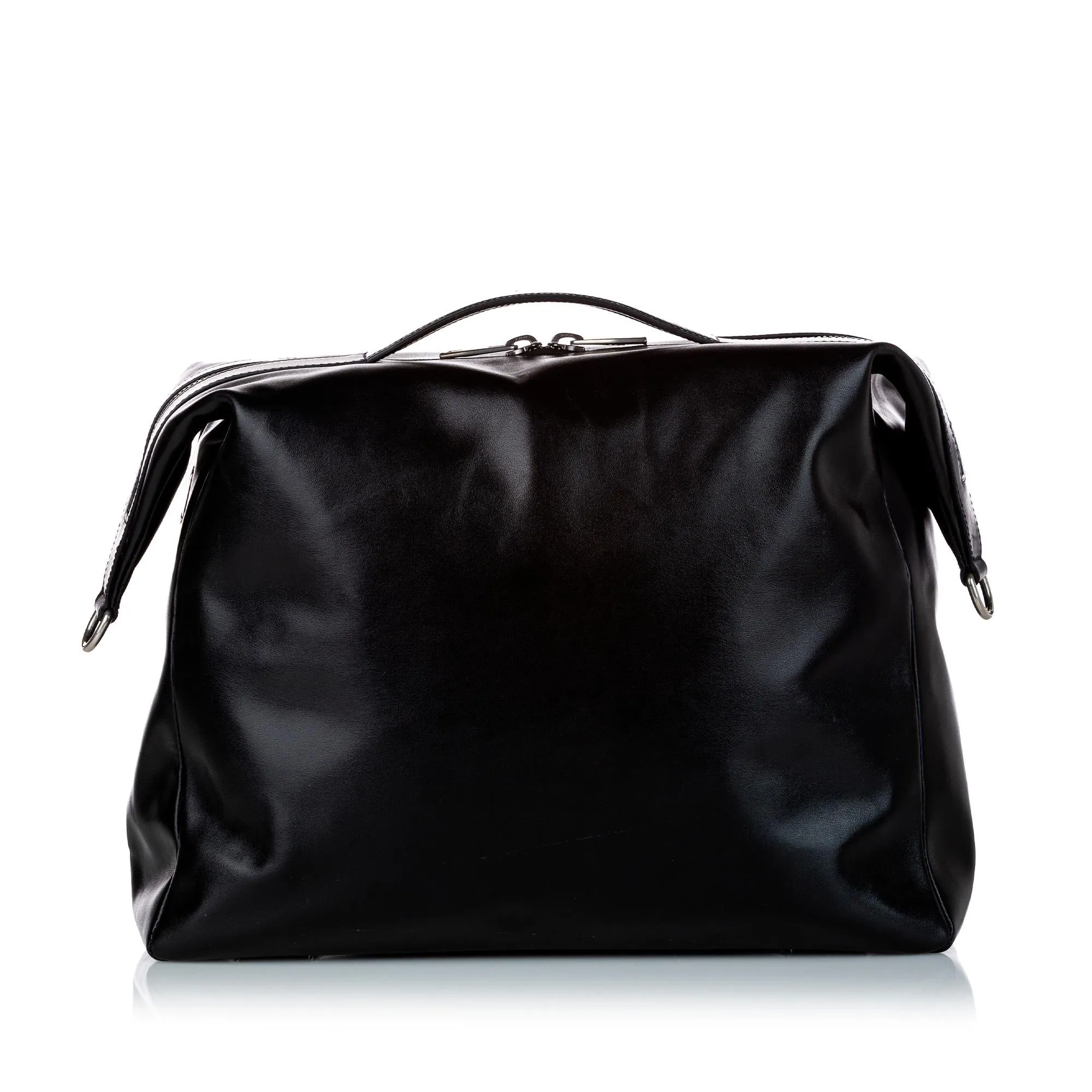 Alexander McQueen Leather Business Bag (SHG-30828)