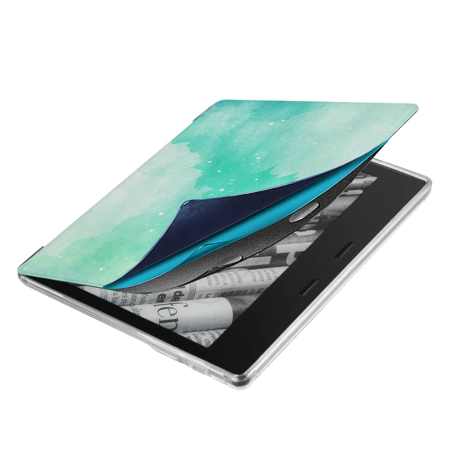 All-new Kindle Oasis Case - Abstract Watercolor Splash