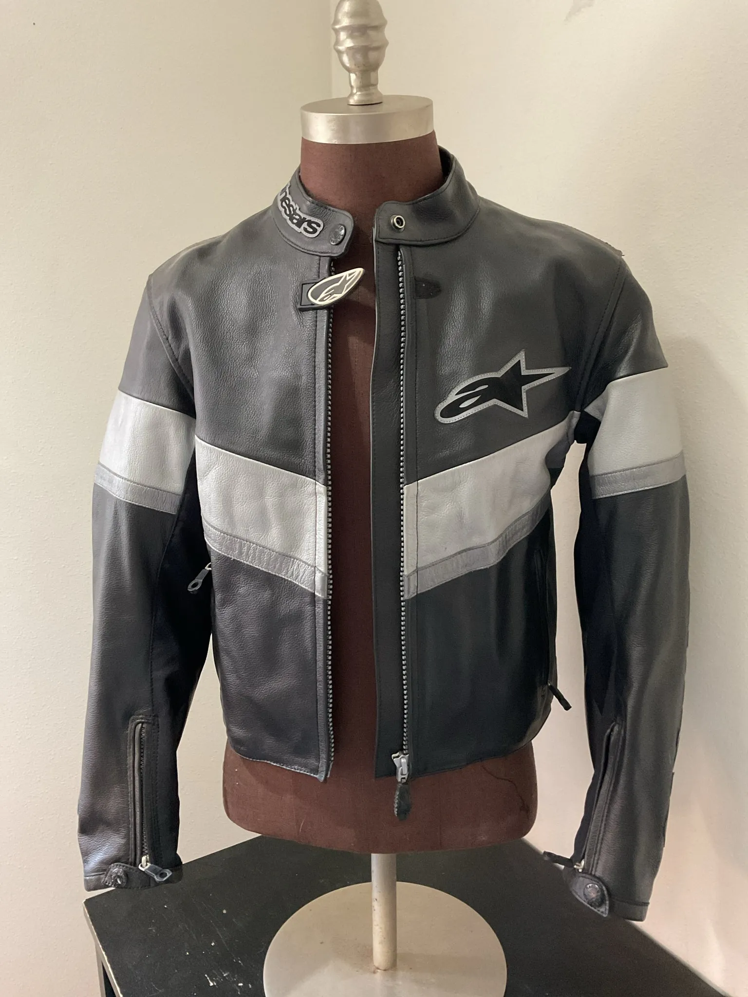 Alpinestars Leather Motorcycle Jacket Women's 6