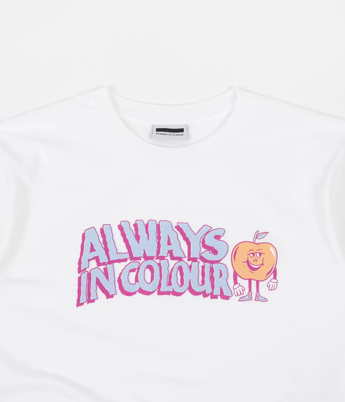 Always in Colour Apple Guy T-Shirt - White