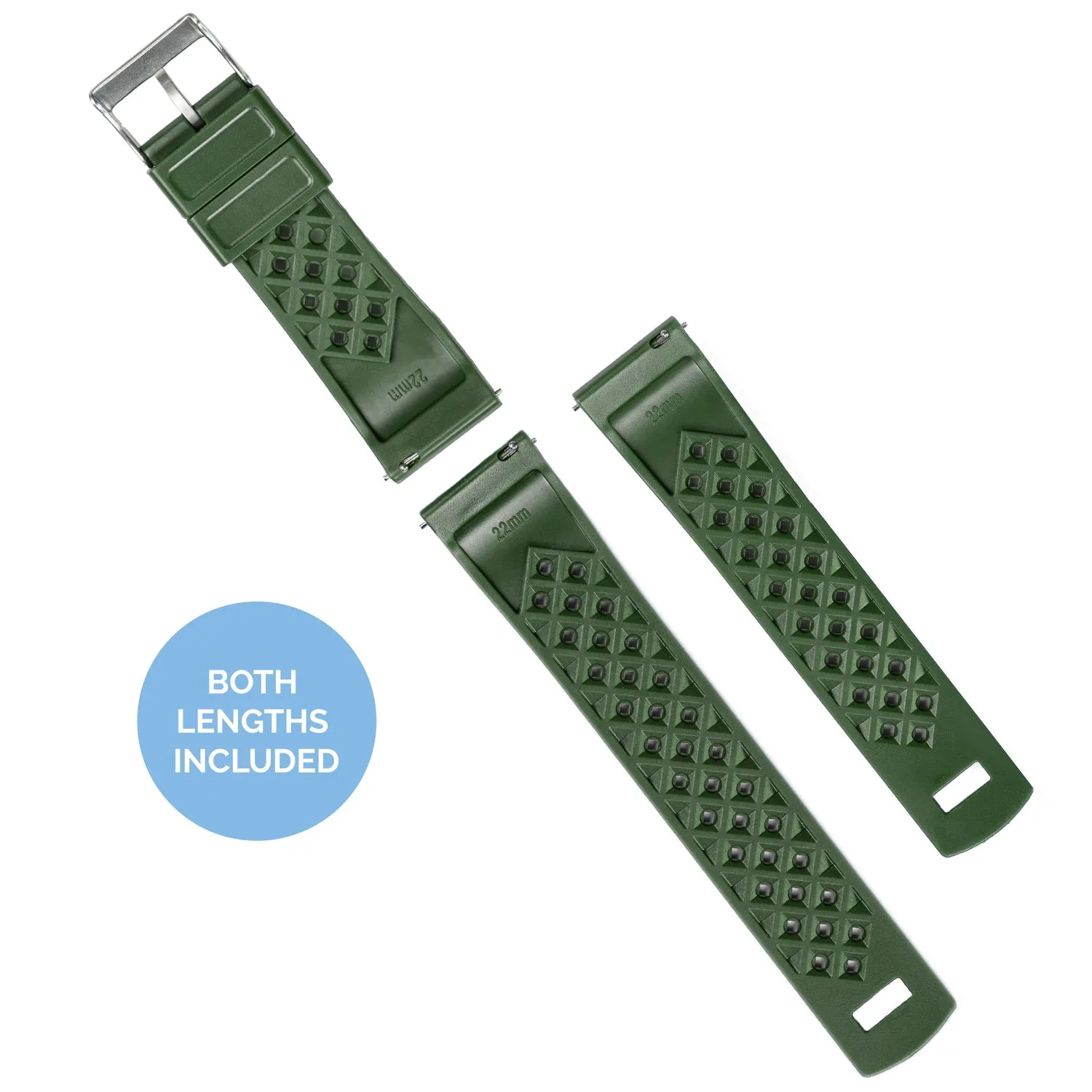 Amazfit Bip Tropical Style Army Green Watch Band