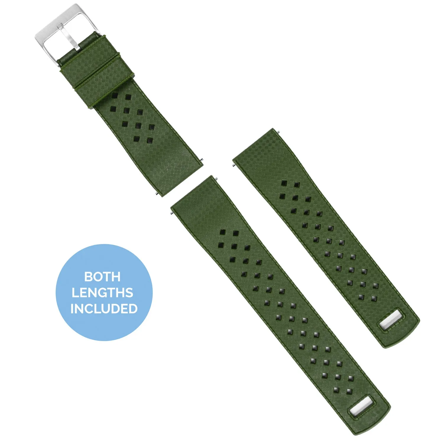 Amazfit Bip Tropical Style Army Green Watch Band