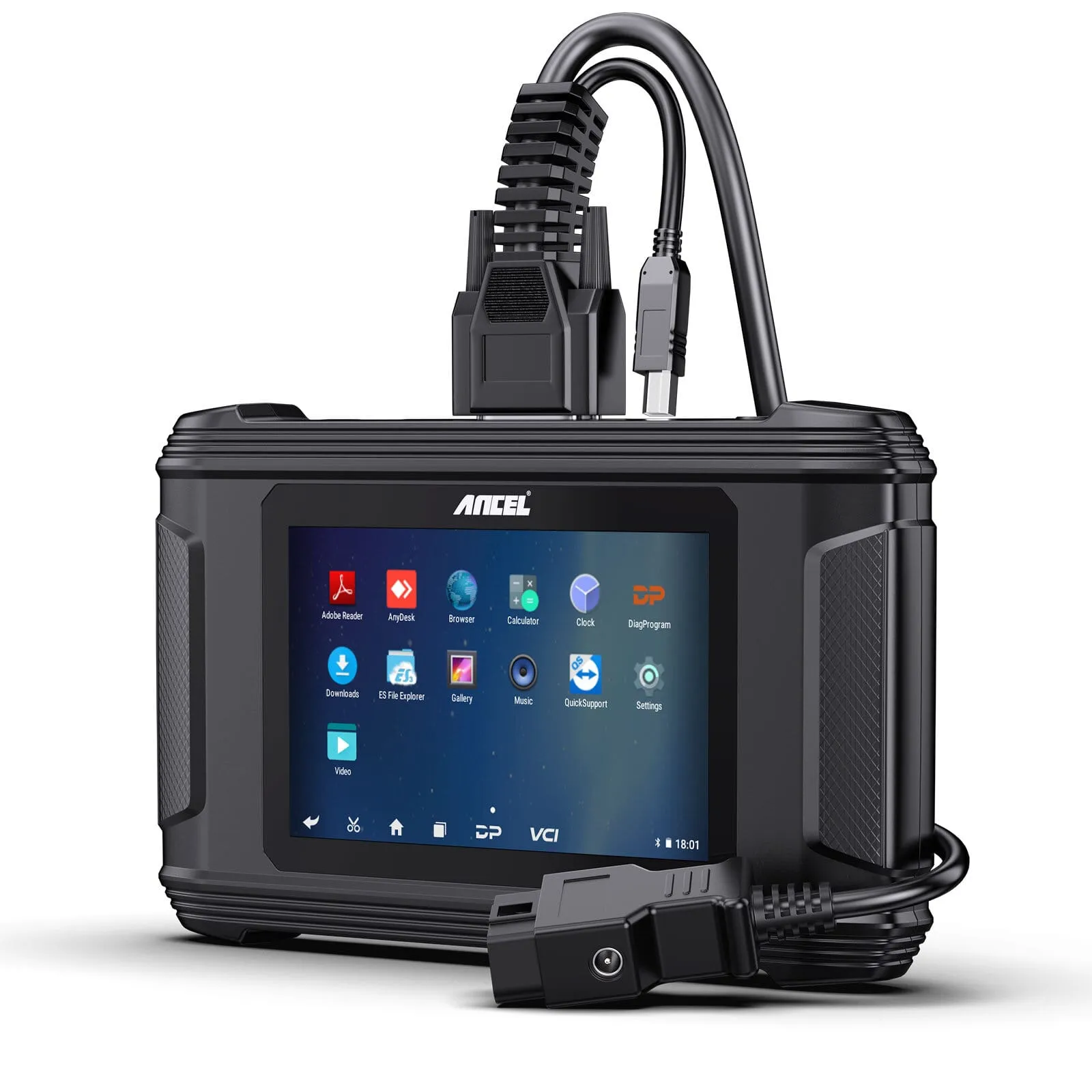 ANCEL MT500 Harness the power of all-system diagnosis, 30 specialized functions, oil light reset & ABS bleeding, live data, and auto VIN/scan capabilities