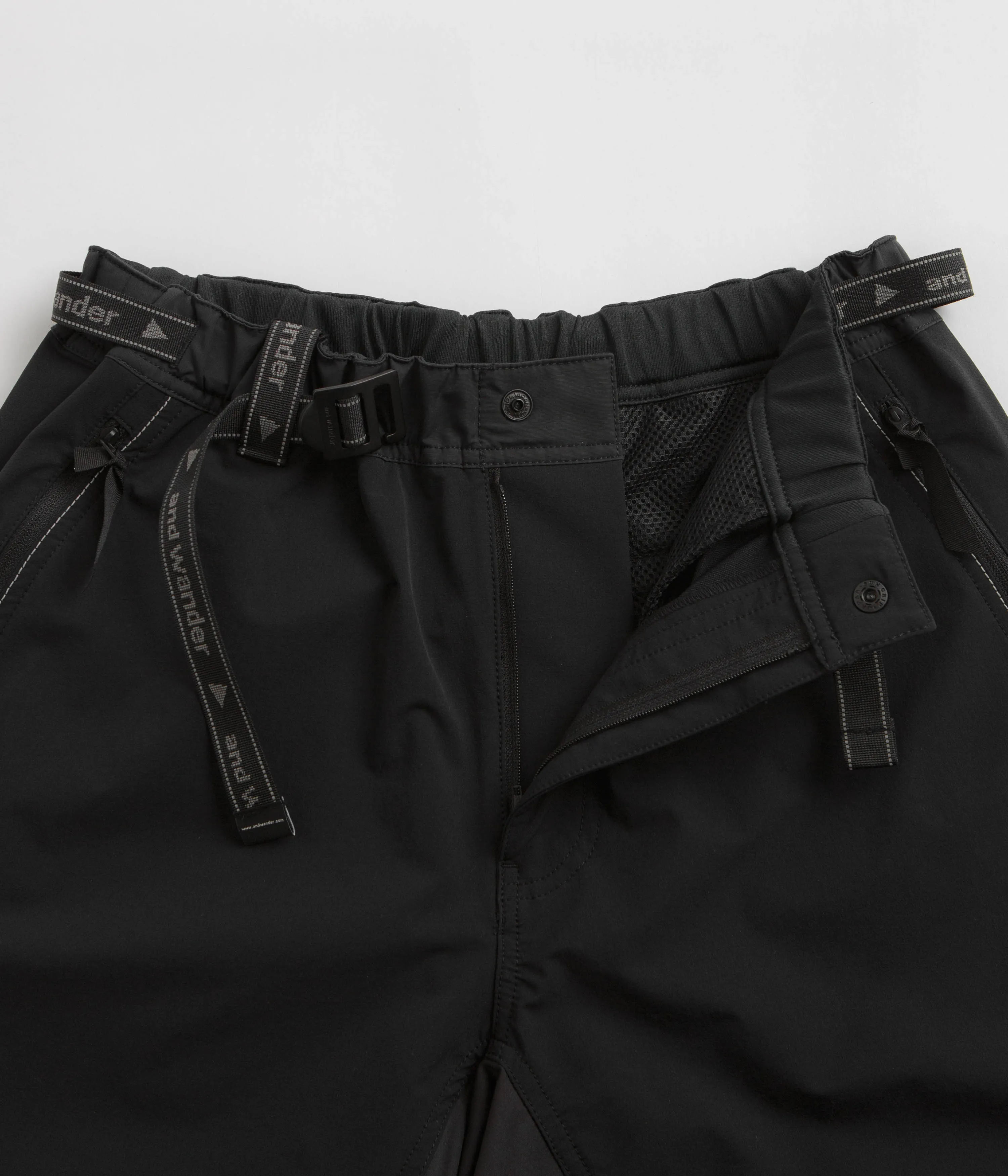 and wander Trek Shorts - Black