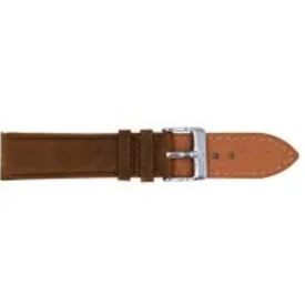 ARIES GOLD BROWN AG-L0016-22 LEATHER STRAP