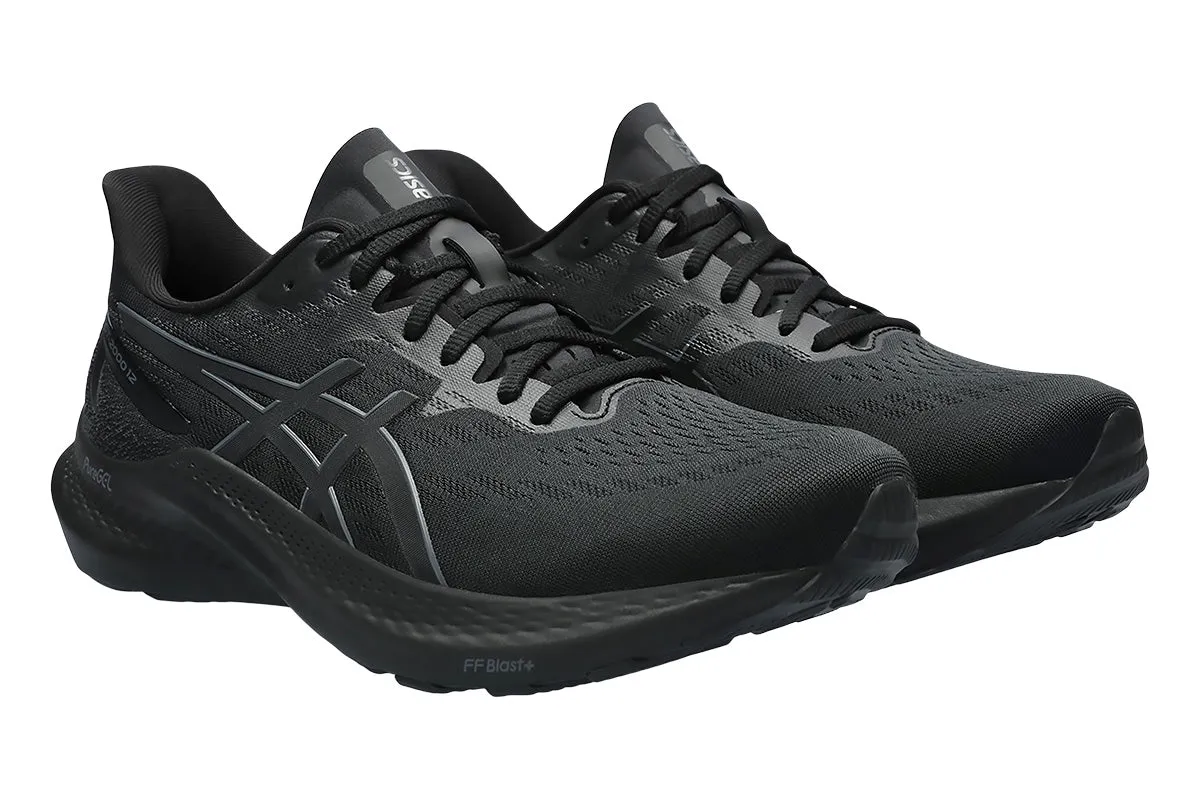 Asics GT-2000 12 2E Black/Black Mens