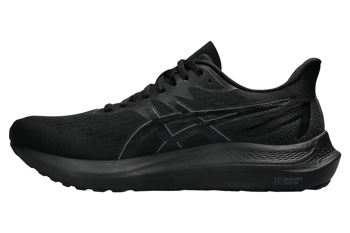 Asics GT-2000 12 2E Black/Black Mens