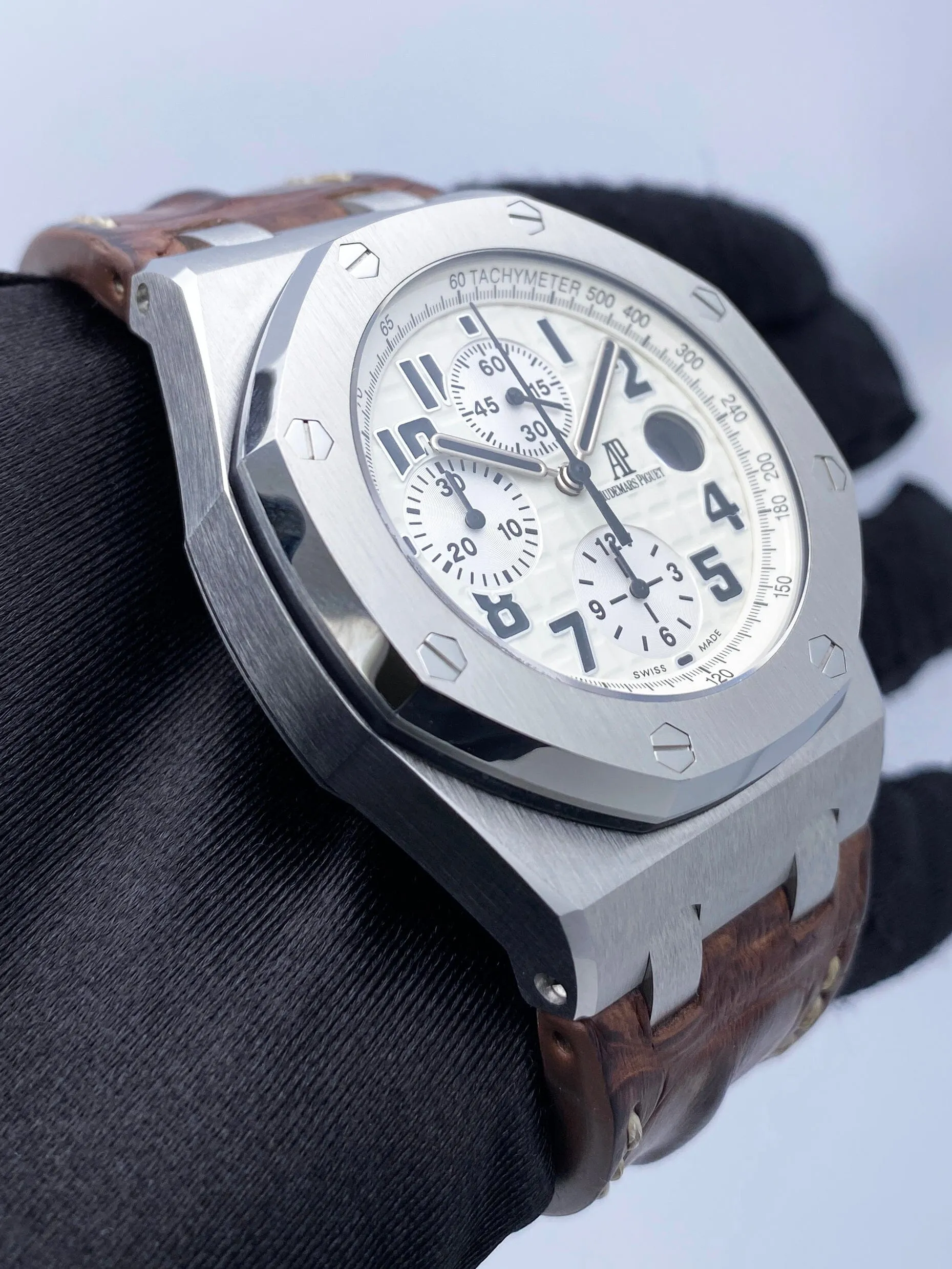 Audemars Piguet Royal Oak Offshore 26170ST Safari Mens Watch Papers