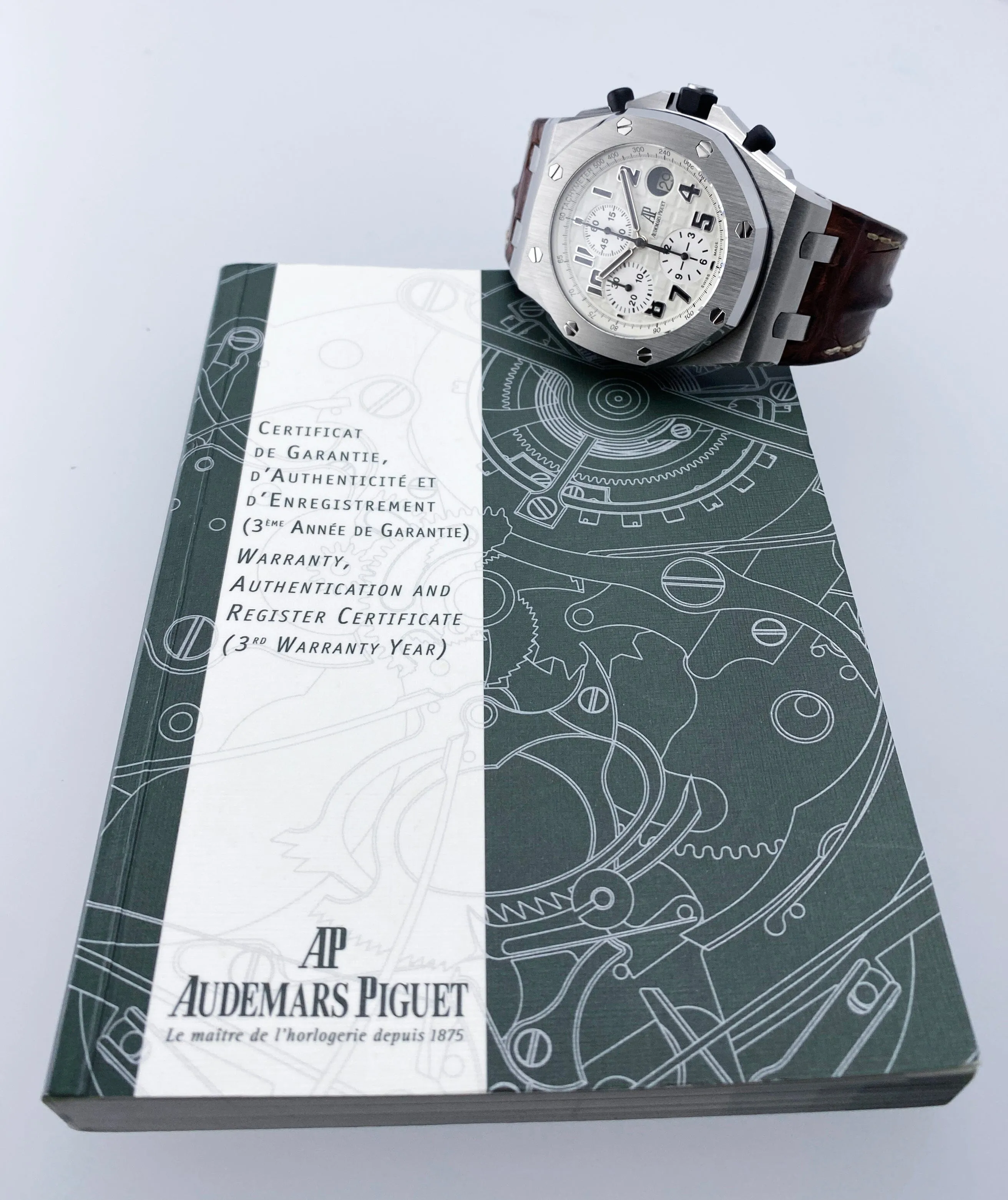 Audemars Piguet Royal Oak Offshore 26170ST Safari Mens Watch Papers