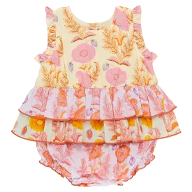 Baby Girls Heidi Bubble - Gilded Floral Mix