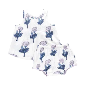 Baby Girls Jaipur Set - Lavender Marigold