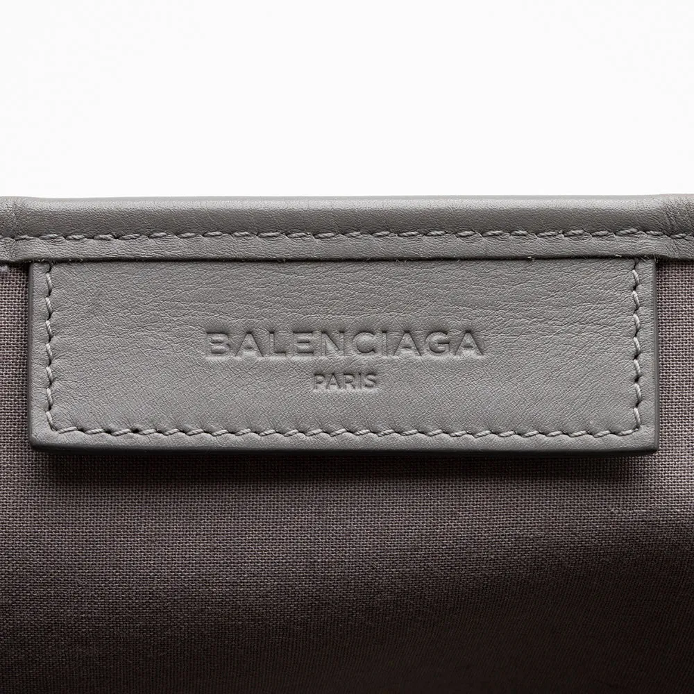 Balenciaga Canvas Logo Cabas Small Tote (SHF-13841)