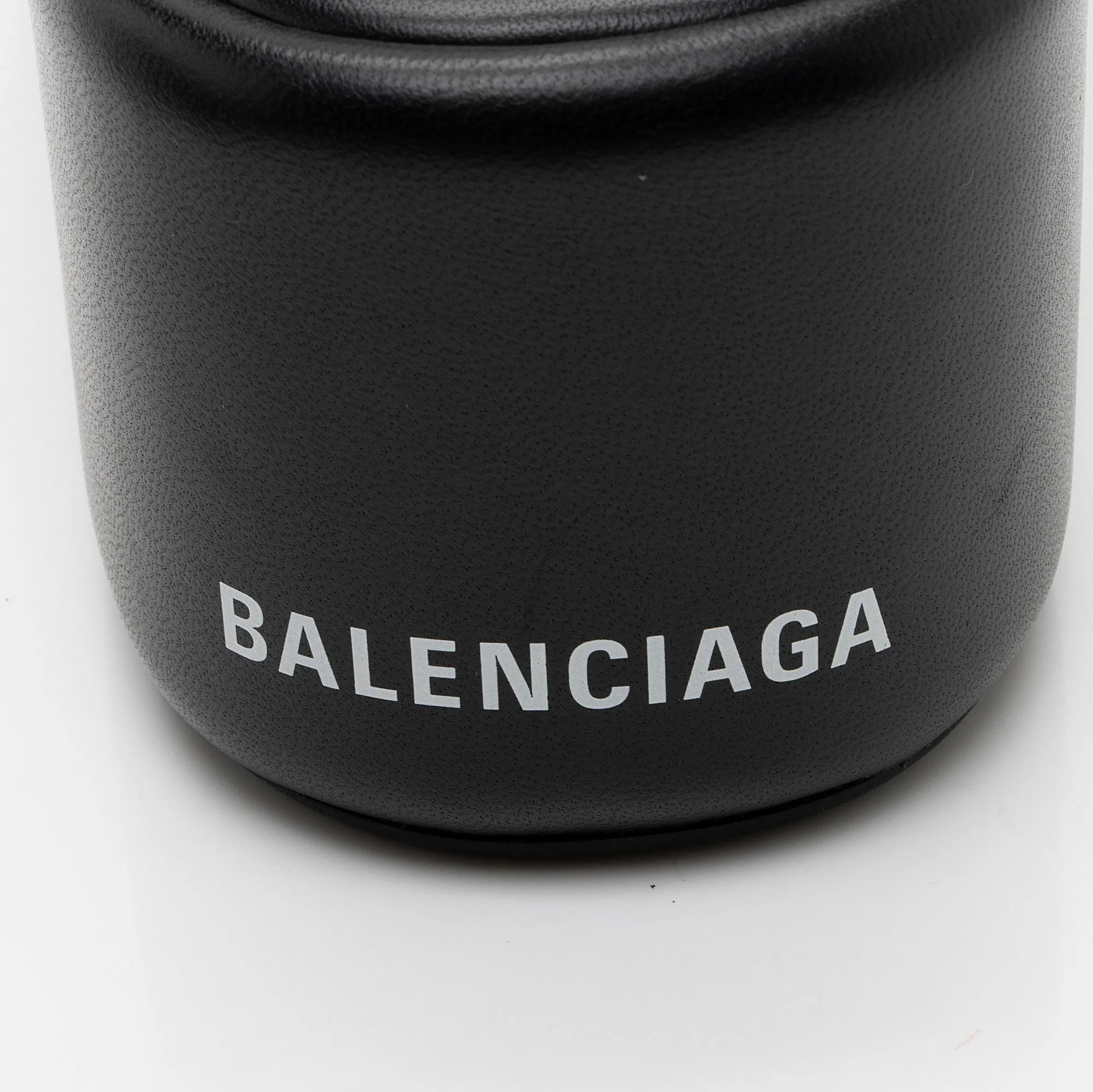 Balenciaga Lambskin Wedge Slides - Size 6 / 36 (SHF-k4UDxY)