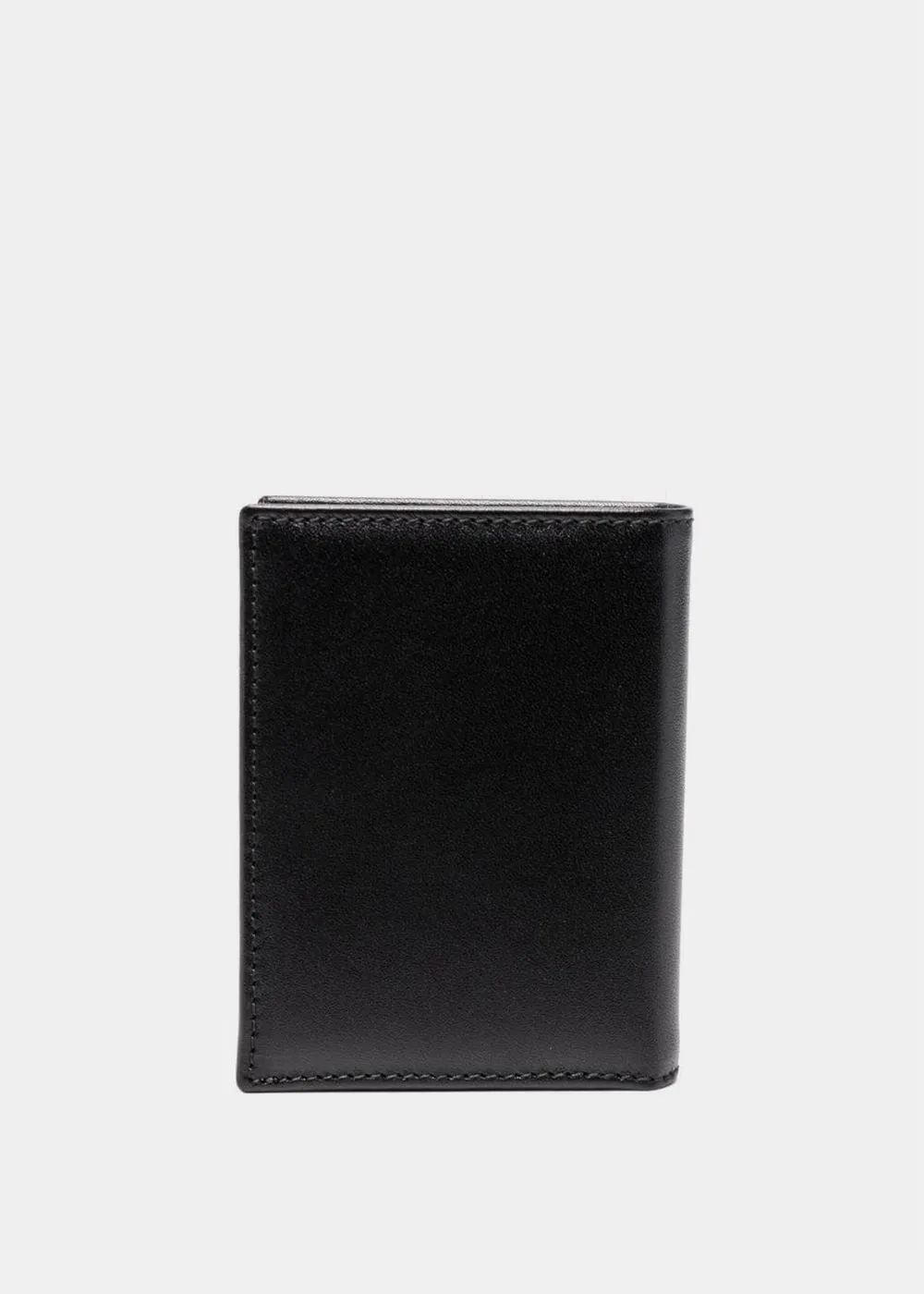 Black Classic Leather Bifold Wallet