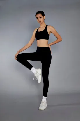 Black High Waisted Gym Leggings