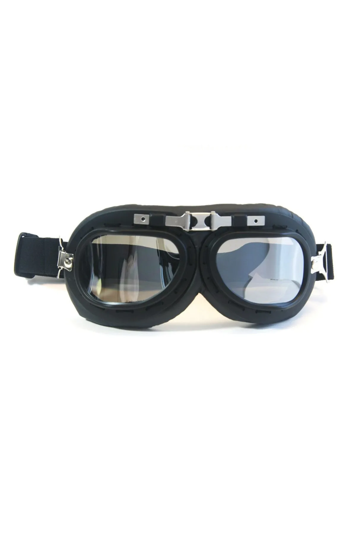 Black Moto Goggles