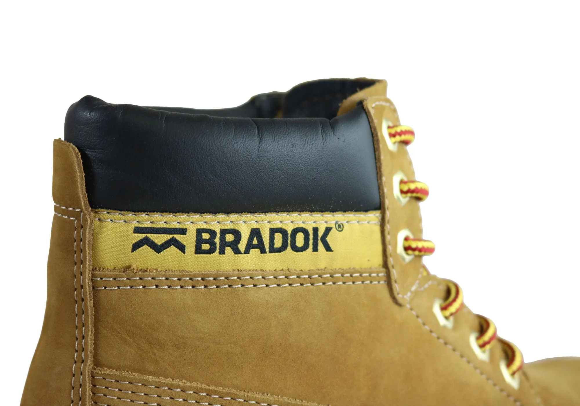 Bradok Eldorado Mens Comfortable Lace Up Leather Boots Made In Brazil