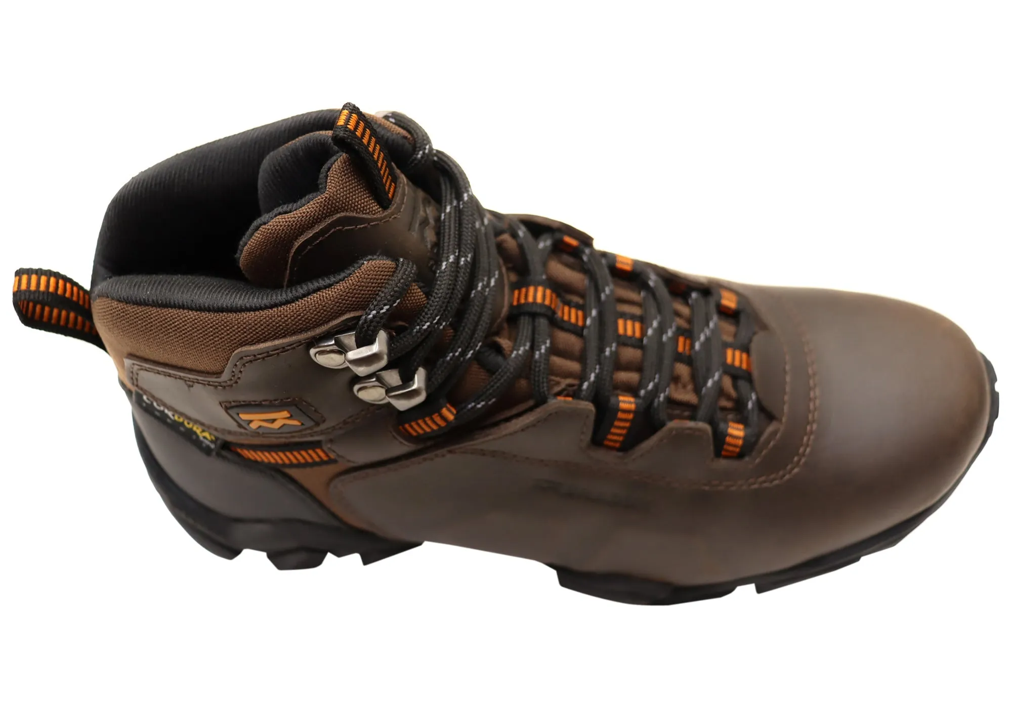 Bradok Trex Mens Comfortable Leather Hiking Boots Made In Brazil