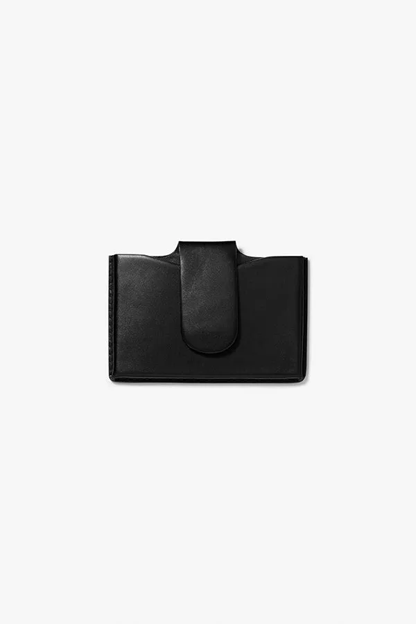 Business Card Case - Fine Leather :: Navy