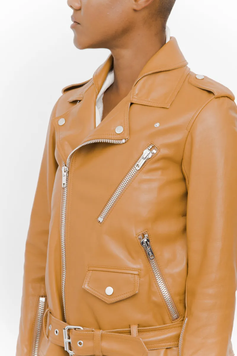 CAMEL MOTO JACKET