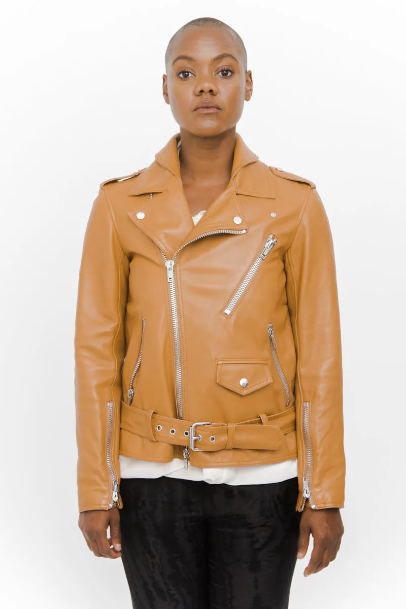 CAMEL MOTO JACKET