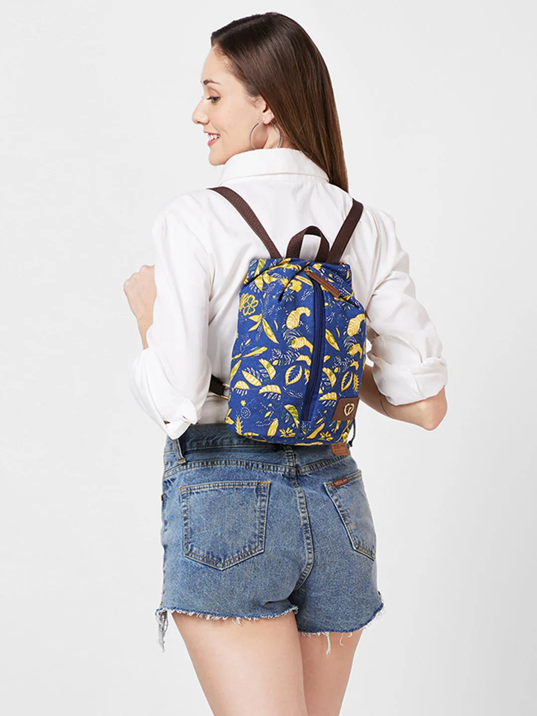 Caprese Hazel Backpack Small Blue