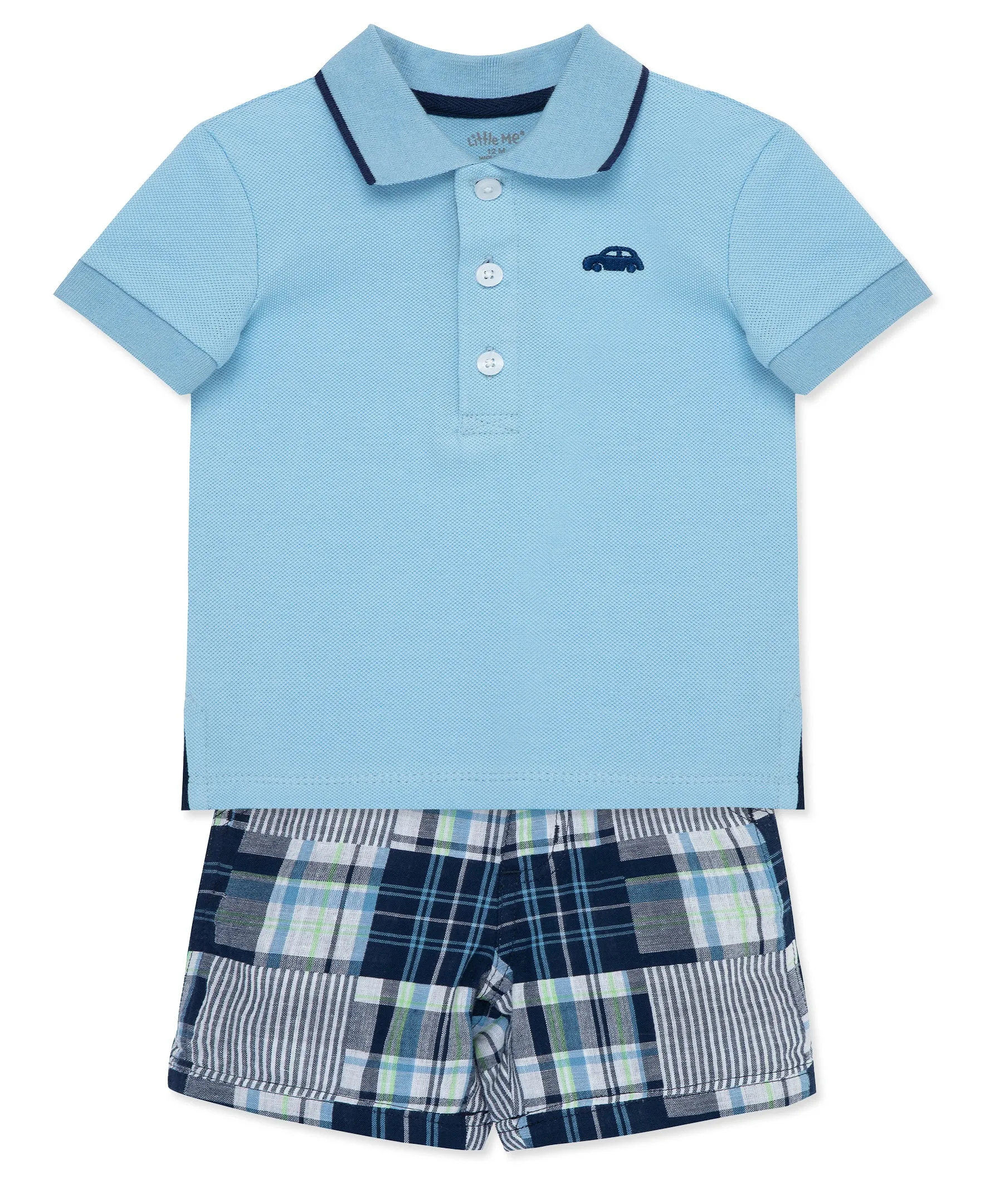 Car Polo Toddler Short Set (2T-4T)