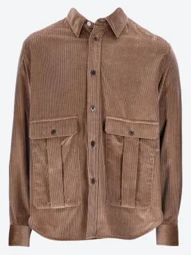 Cashmere overshirt