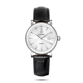 CLASSIC 32MM - Swiss Quartz Movement Watch | Silver & White