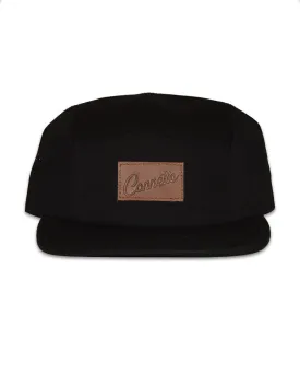 Classic Leather Script 5-Panel