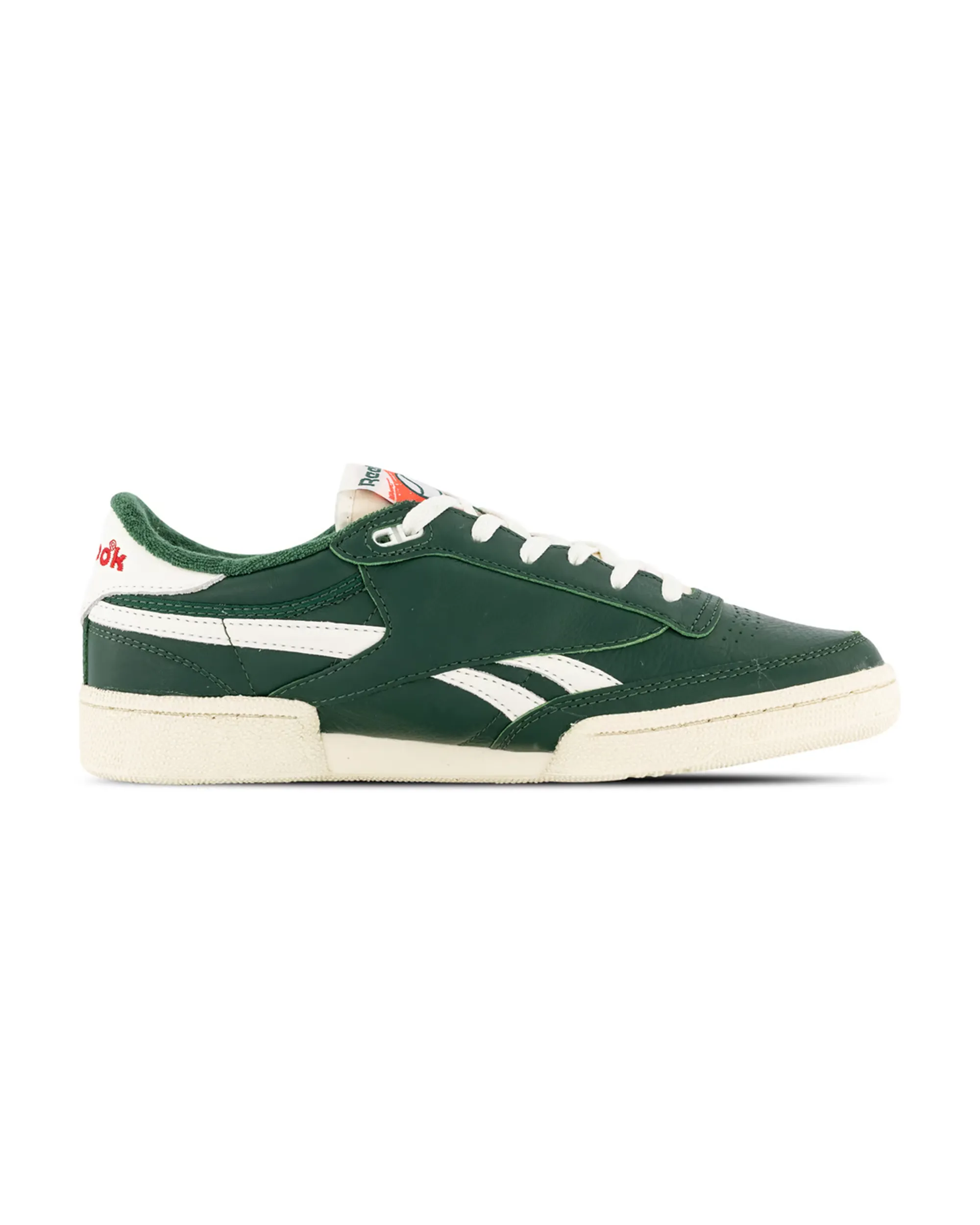 Club C Revenge Vintage - Dark Green / Chalk / Neon Cherry