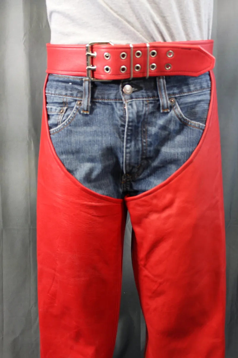 Colored Leather Chaps