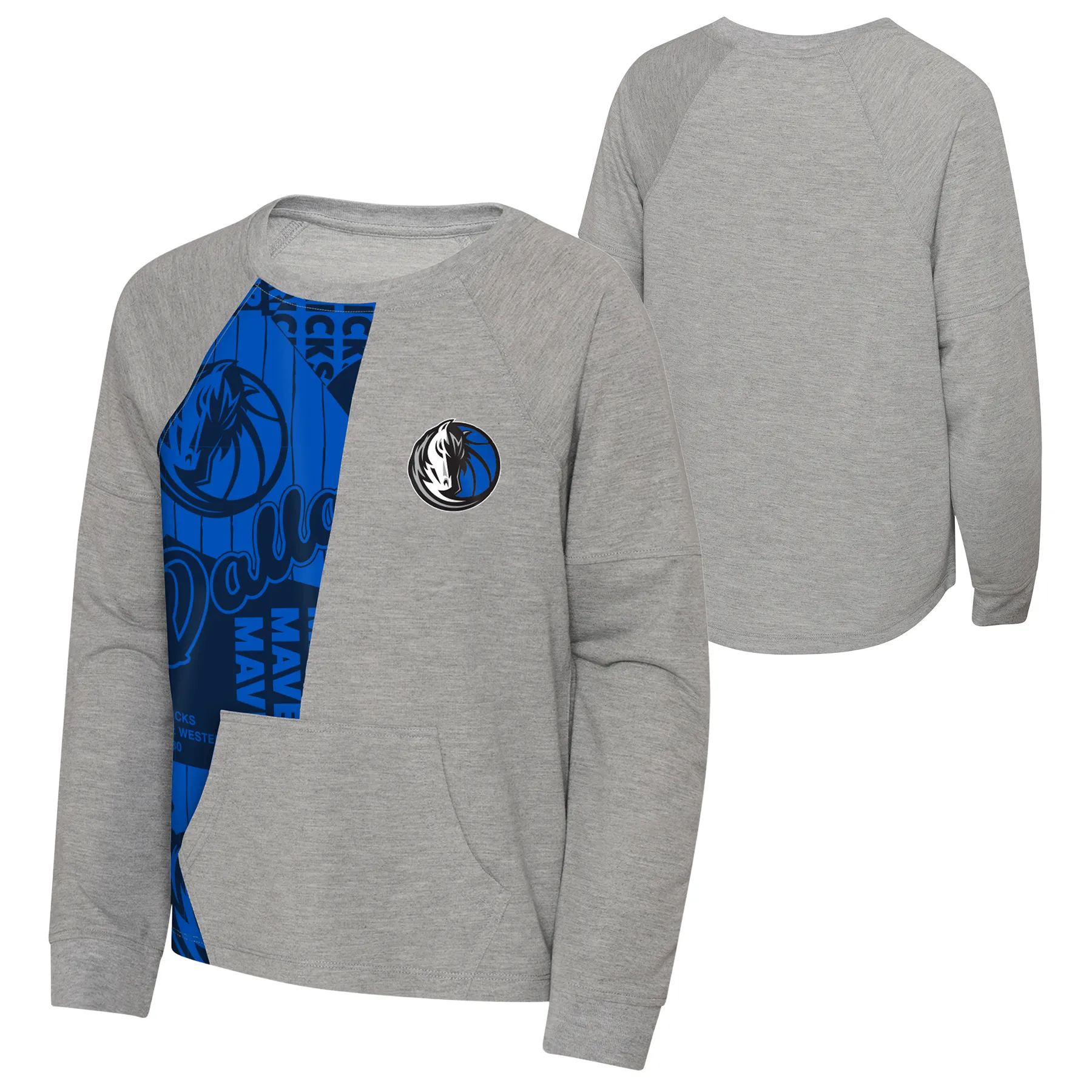 DALLAS MAVERICKS NIKE KIDS LONG SLEEVE FASHION FIT TEE