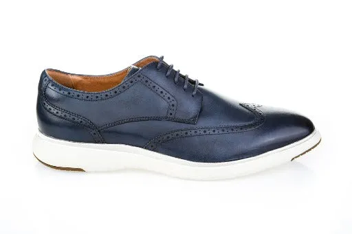 Dash Wingtip Oxford Navy