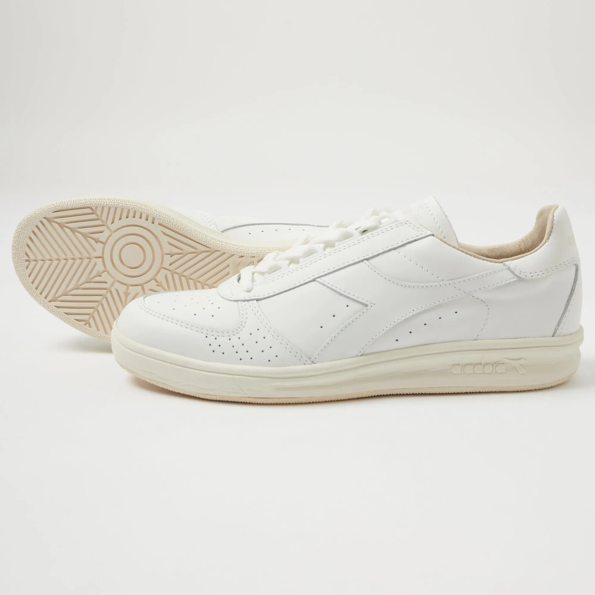 Diadora B.Elite H Italia Sport Sneaker - White/White