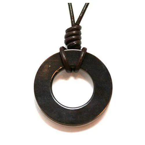 Dyberg Kern Circle Resin Pendant 14919