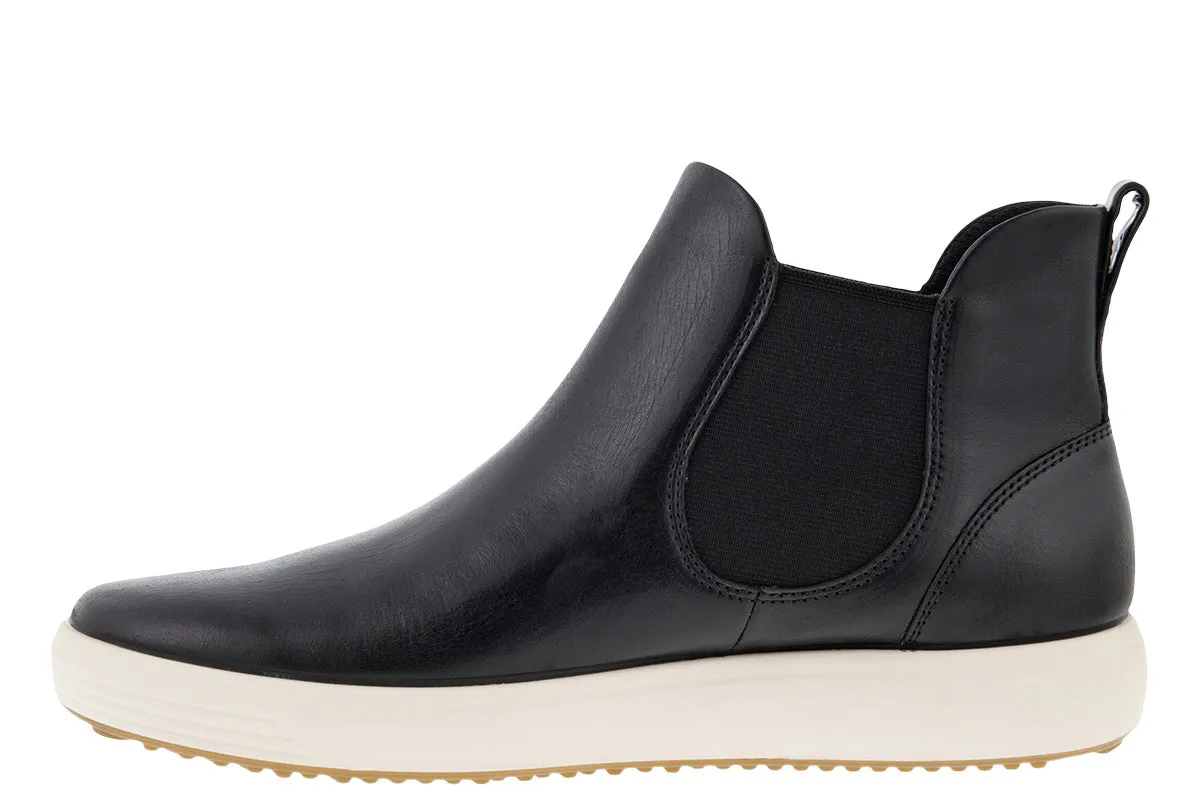 Ecco Soft 7 Chelsea Boot Black Womens