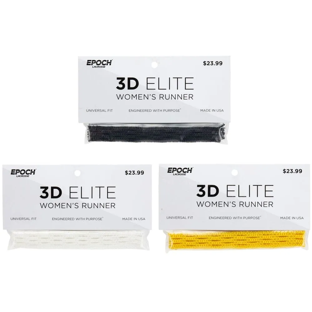 Epoch 3D Elite Runner Women's Lacrosse Mesh Stringing Piece