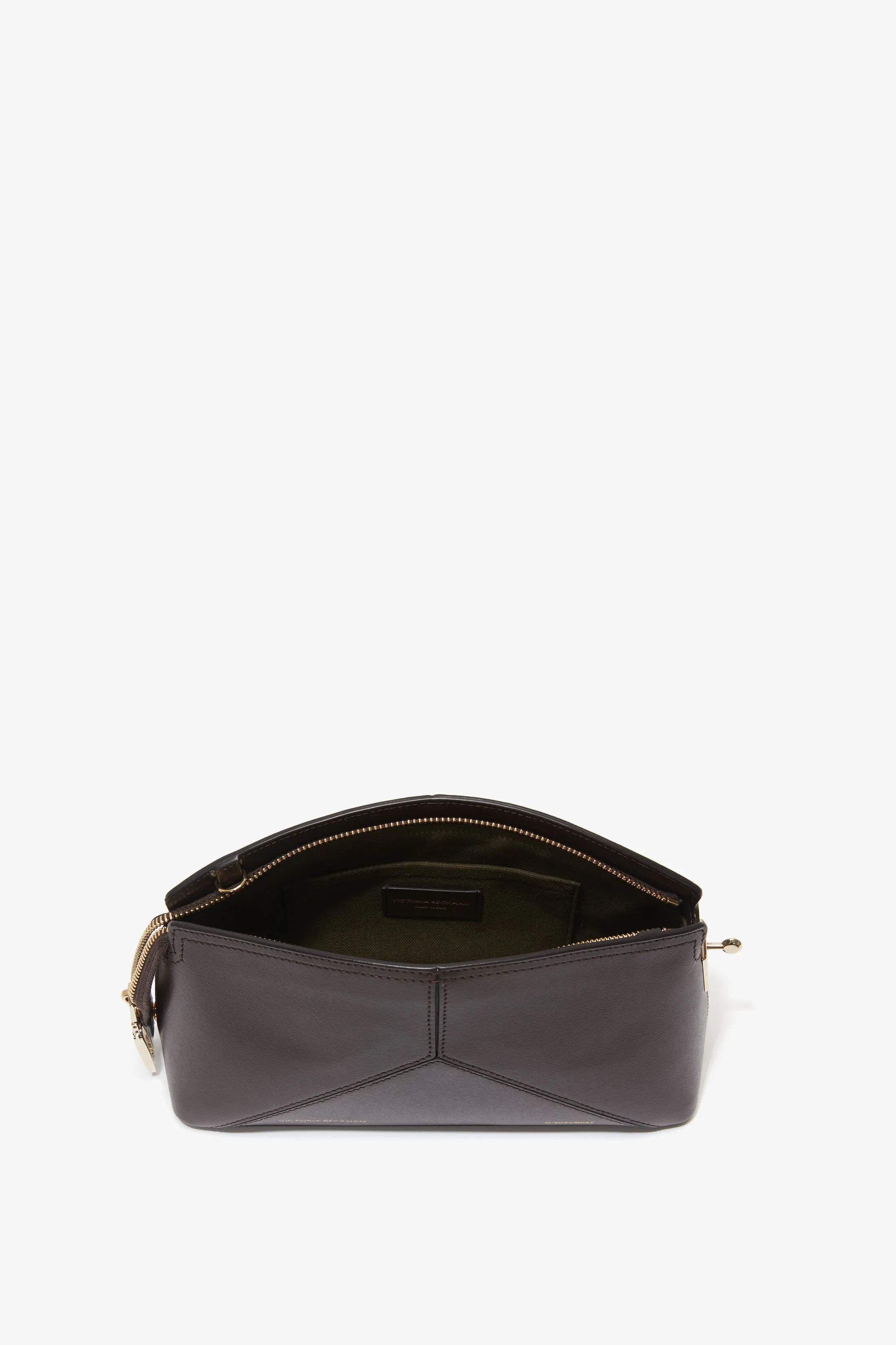 Exclusive Victoria Crossbody Bag In Brown Leather